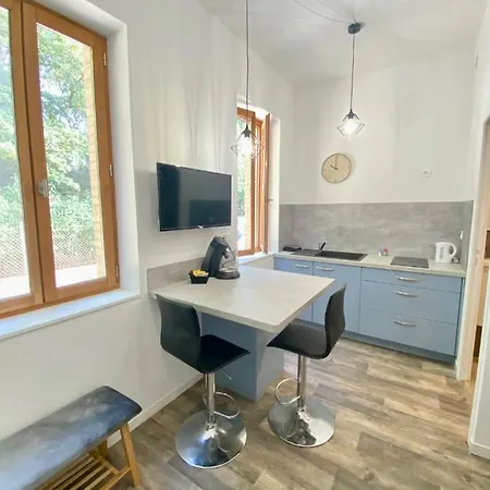 Apartment Studio Neuf Bien Place, Jardin Et Parking Gratuit